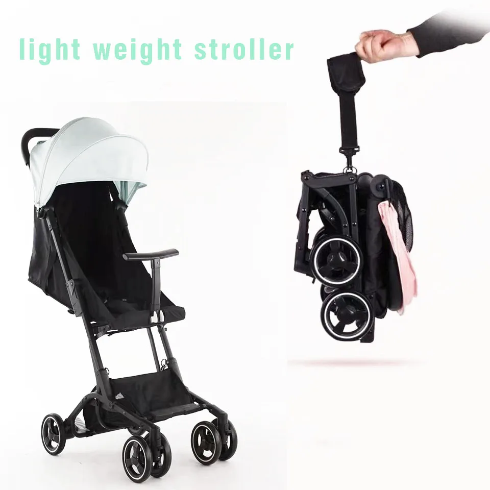 Light Weight China Factory Price Mother Baby Trolly Stroller Travel Kids Carriage