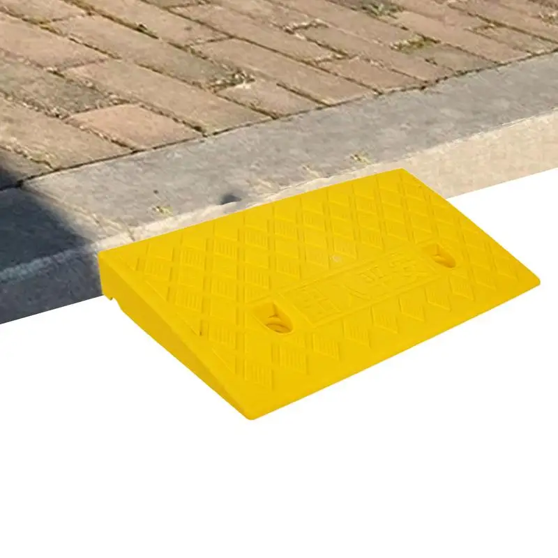 Car Ramps Step Mat Heavy Duty Home Threshold For Driveway Garage Ramp Non Slip Flooring Ramp Versatile For Scooters Motorcycles