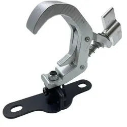 Aluminum Fold Clamp 105-115mm Pitch Bracket For LED Moving Head Beam Lighting Truss Mount Clamp Hooks Mobile DJ Stage Para Luces