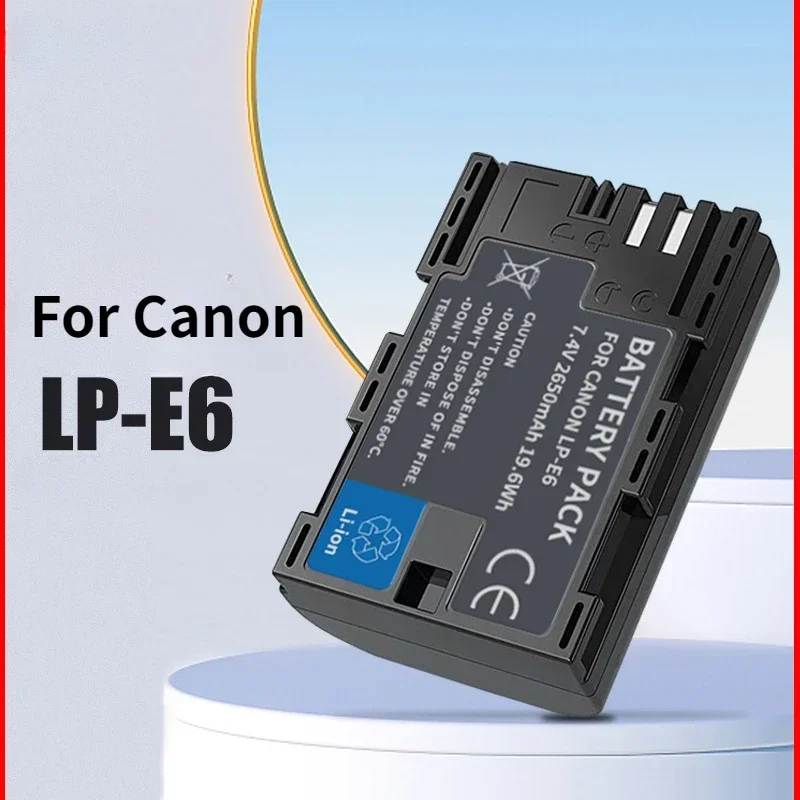 LPE6 Is Compatible with Canon LPE6N Camera Battery 5D2 S R 6D 6D2 7D 7 D2 60Da 70D 80D Consumer Electronics Accessories & Parts