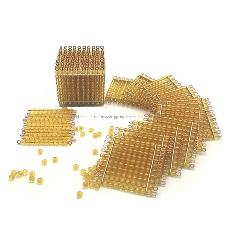 Matematica Math Training Preschina Golden Beads Decimal Game