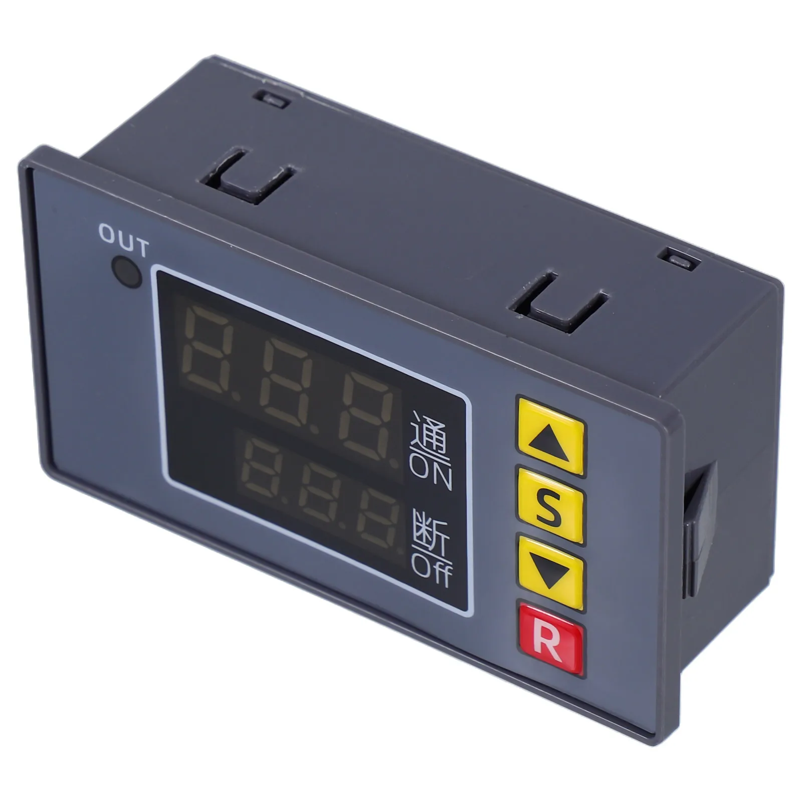 

Digital Display Time Cycle Delay Timer Module Automation Equipment Home Industrial Application Programmable Timer Switch Dual