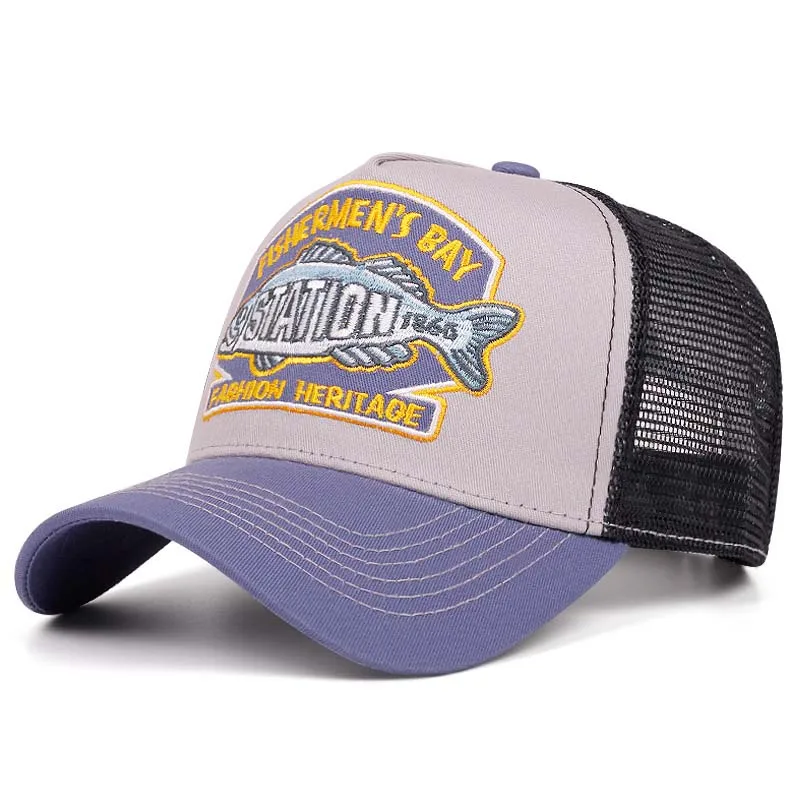 Amerikanischen Stil Mesh Baseball Kappe Frühling Sommer Ausflug Atmungsaktive Radfahren Kappe Für Frauen Mode Freizeit Trucker Hut Für Männer