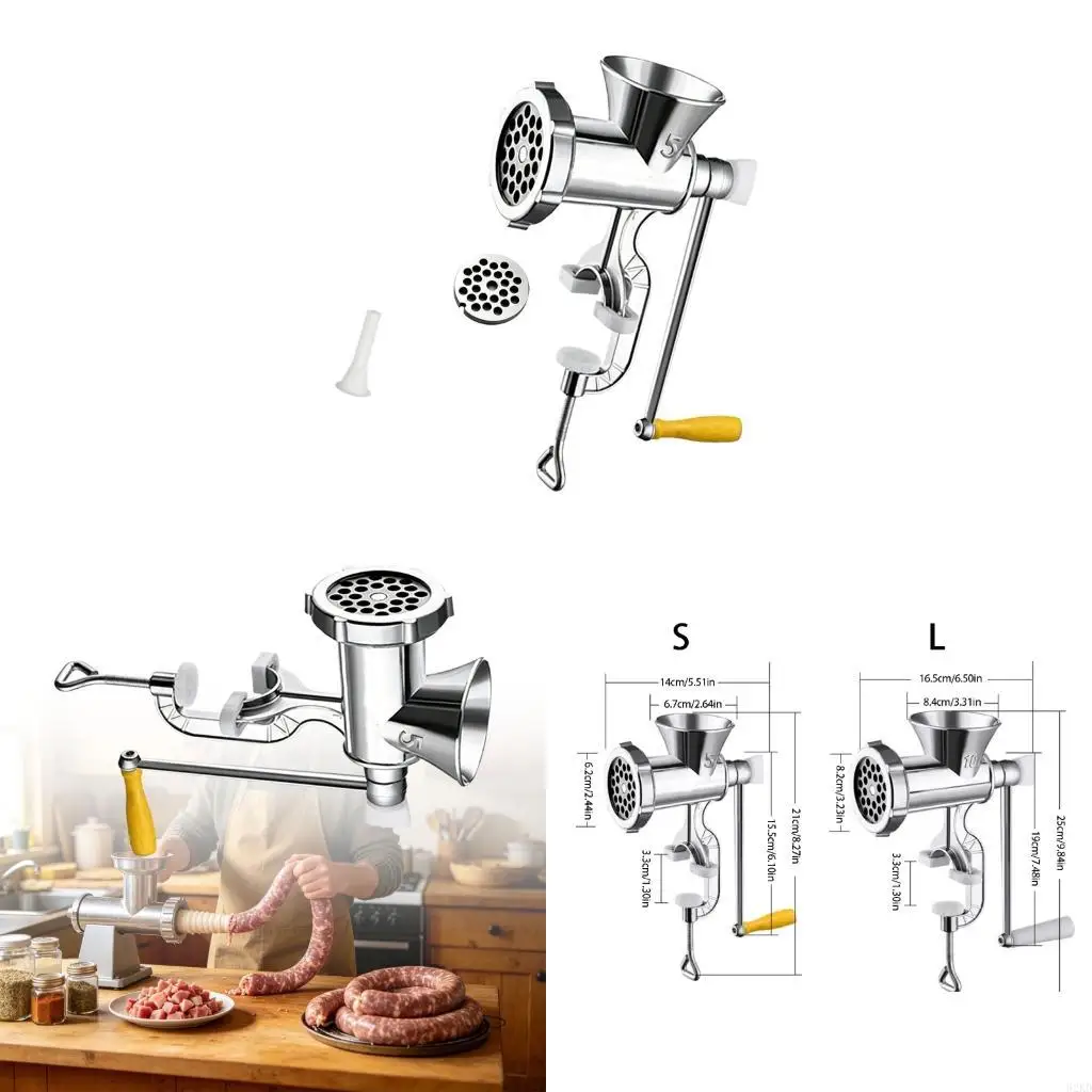 62KD Easy To Clean Hand Operated Cutter For Beef Pork Fish And Vegetables
