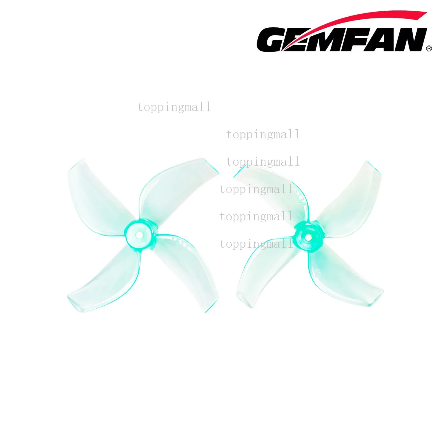 Gemfan 1613-4 المروحة 4-Blade 1.6 بوصة CW/CCW لطائرة بدون طيار FPV Racing Tiny Whoop/Inductrix عالية القوة متينة أسود رمادي أصفر