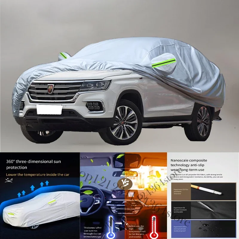 

For fit Roewe RX8 Outdoor Protection Full Car Covers Snow Cover Sunshade Waterproof Dustproof Exterior Car cover protection