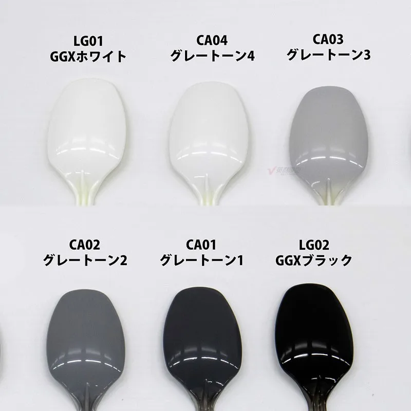 MR.HOBBY طلاء البدلة تلوين باليد رذاذ زيتي طلاء بلانت كولور ميكا سلسلة رمادي أسود 18 مل
