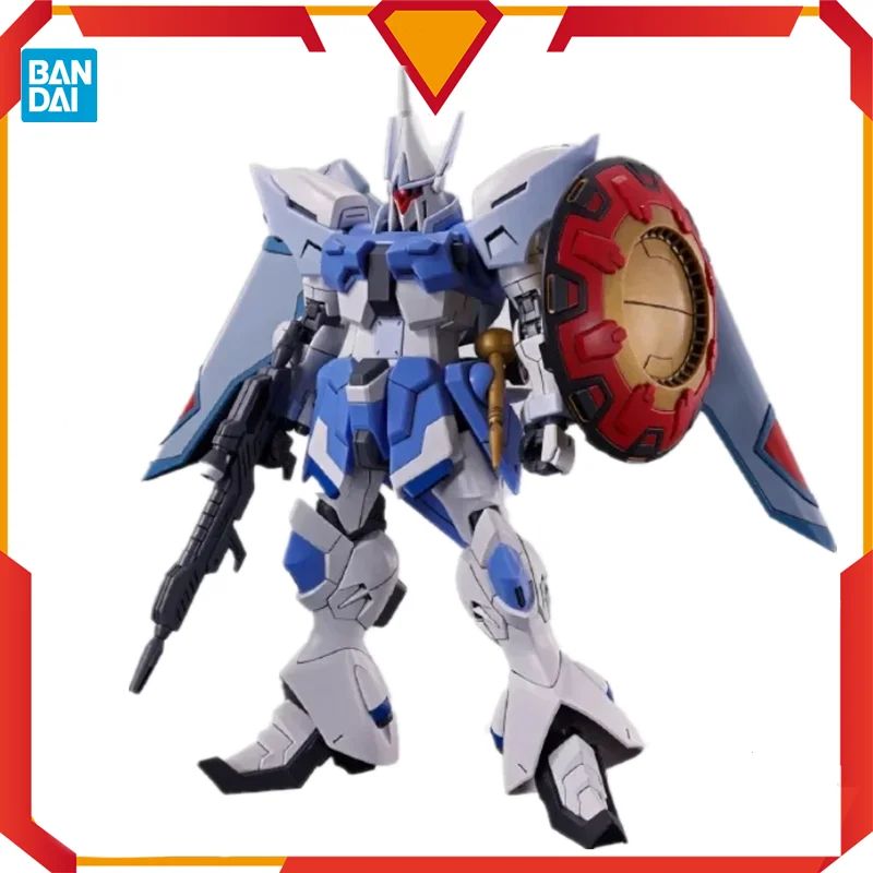 

Bandai Original Gundam Model Kit Anime Figure HG 1/144 GYAN Strom(AGNES GIEBENRATH CUSTOM) Action Figures Toy Gifts for Children