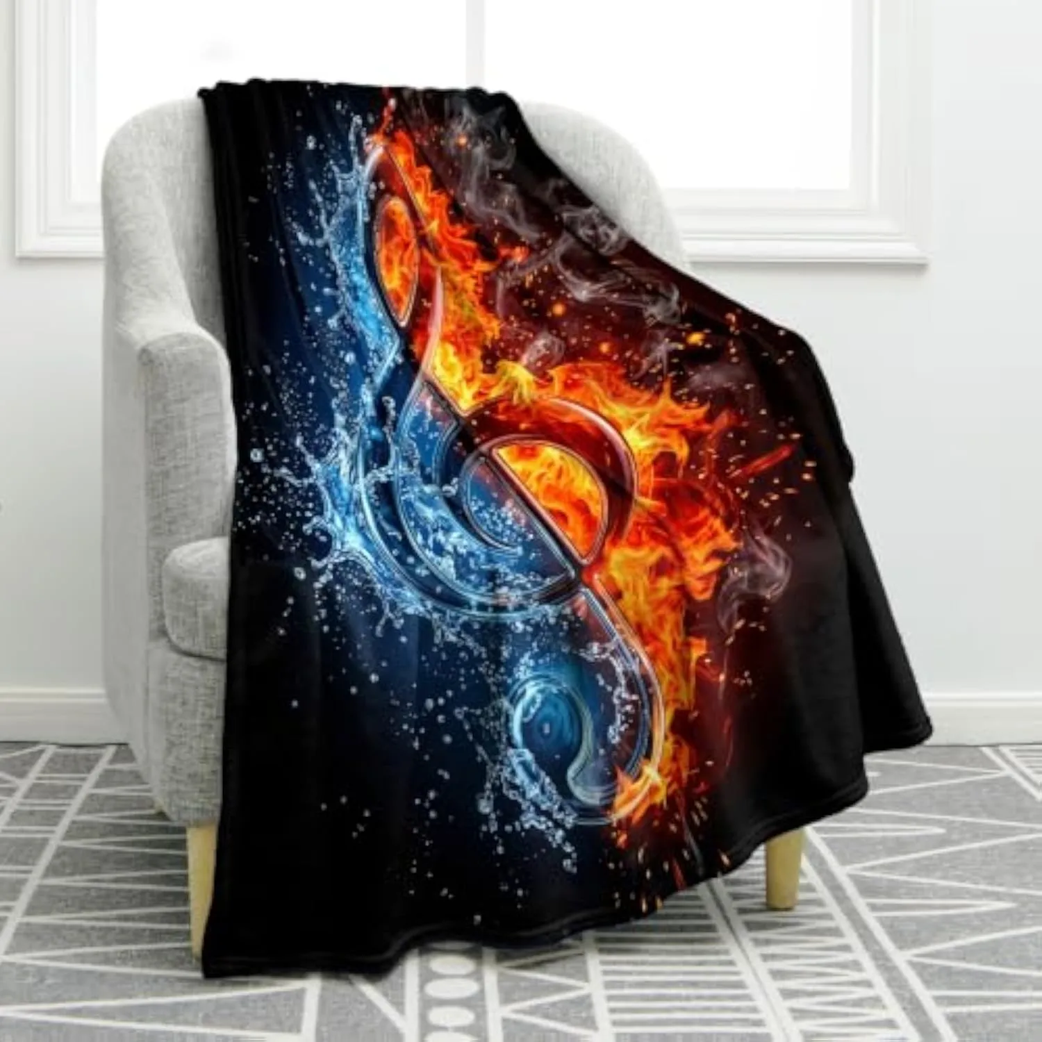Movie Gifts Blanket Cinema Throw Blanket Soft Warm Lightweight Blanket for Sofa Bed Halloween Home Decor