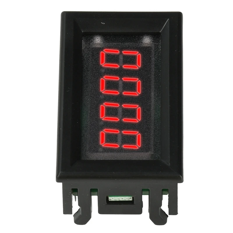 B62B High Voltage DC Voltmeter 4 Bit LED Display, 1000V 2000V 3000V, 5V 12V Battery Monitor Tester