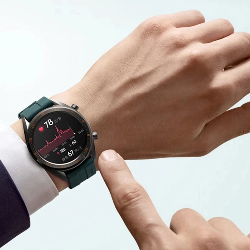

22mm Silicone Strap for Huawei Watch GT3 3 Pro GT 2 GT2 Pro 46mm /GT Active 46mm Smart Watch Bracelet Soft Sport Strap Bracelet