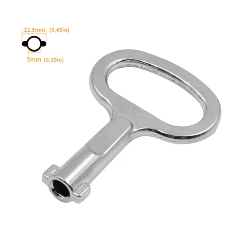 Distribution Box Valve Key For Universal Triangular Slotted Key Torque Wrench Electric Cabinet Lock Elevator Door Key