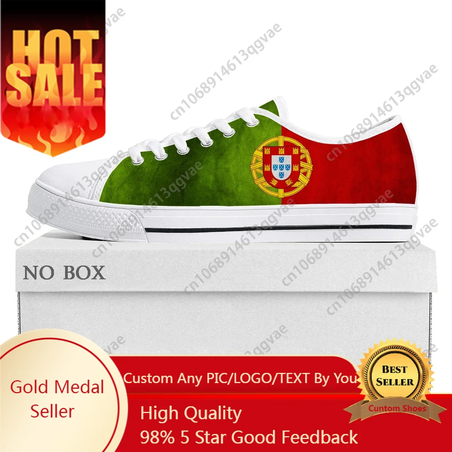 

Portugal Flag Low Top High Quality Sneakers Mens Womens Teenager Canvas Sneaker Portugal Prode Casual Couple Shoes Custom Shoe