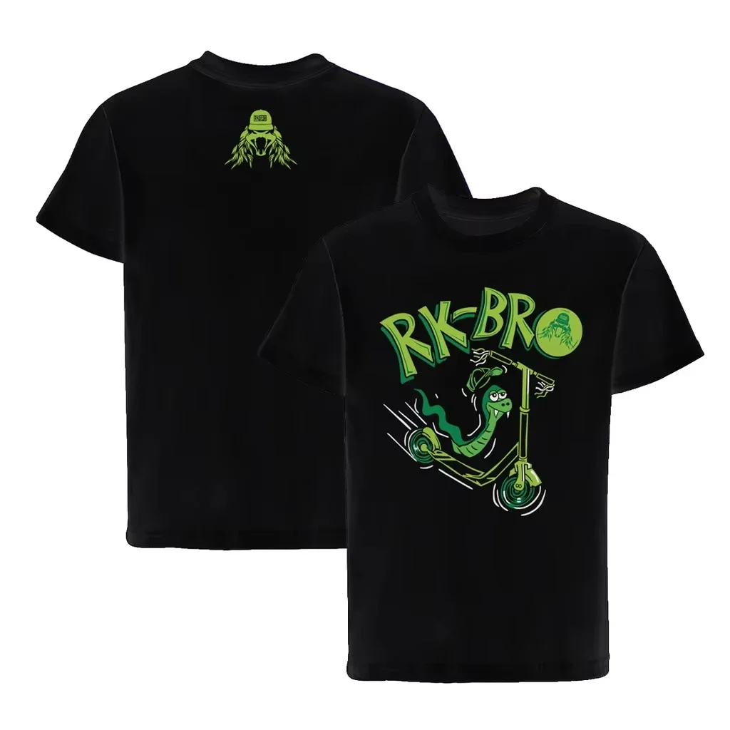 

WWE Snake RKO Landorton Wrestling T-shirt Pure Cotton Loose Round Neck Wrestling Short Sleeve Top Vintage T-Shirt High-quality