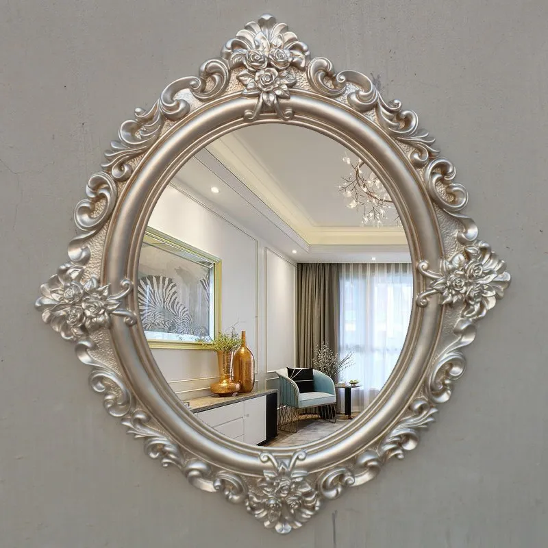 Entrance Hall Decorative Mirrors Elegant Nordic Exquisite Decorative Mirrors Wall Art Unique Dekoration Zimmer Decorations Home