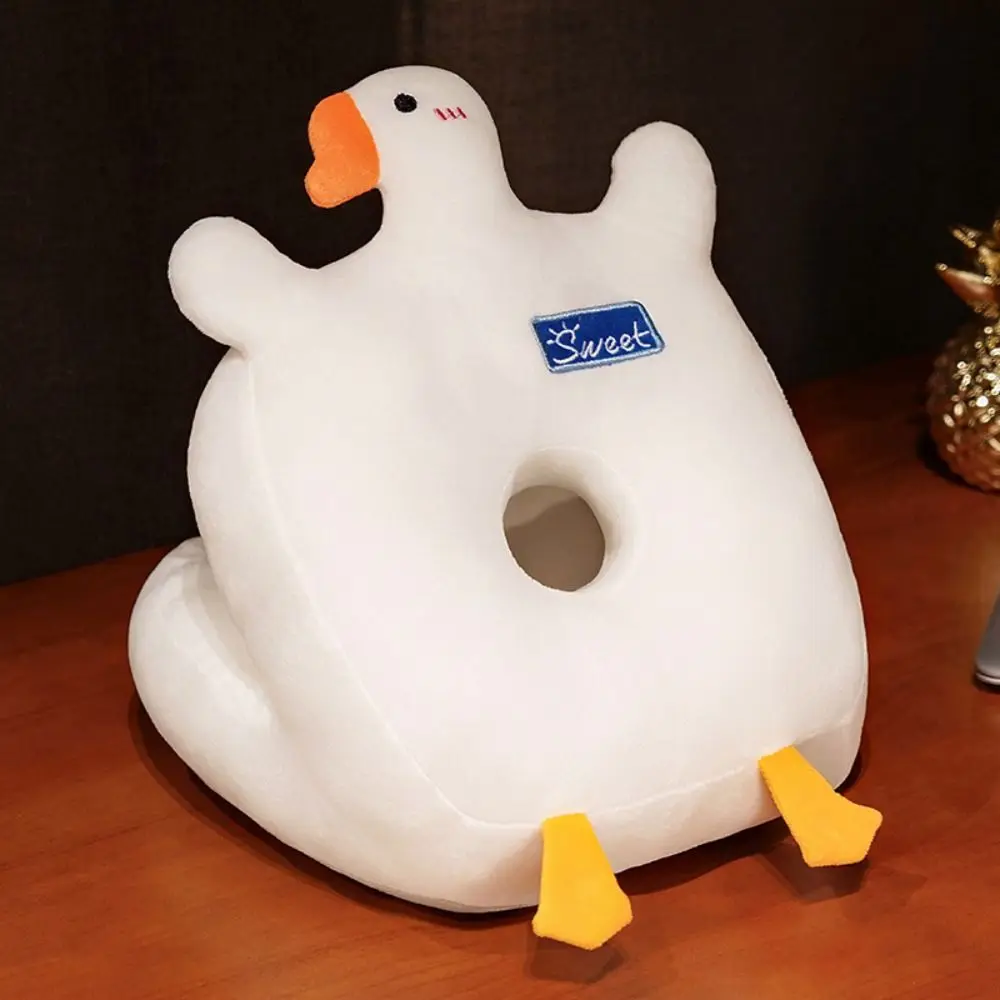 

Double-sided Hand Warmer Pillow Super Soft Plush&Ice Silk Goose Office Nap Pillow Hand Hold Cartoon Toast Pillow Stuffed Toy