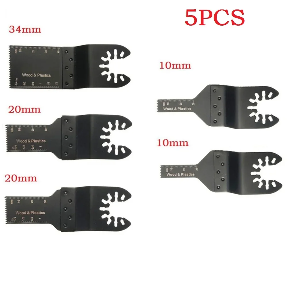 Juego de hojas de sierra oscilantes de 5 piezas, herramienta oscilante renovadora, herramienta Multimaster, acceso a herramientas eléctricas