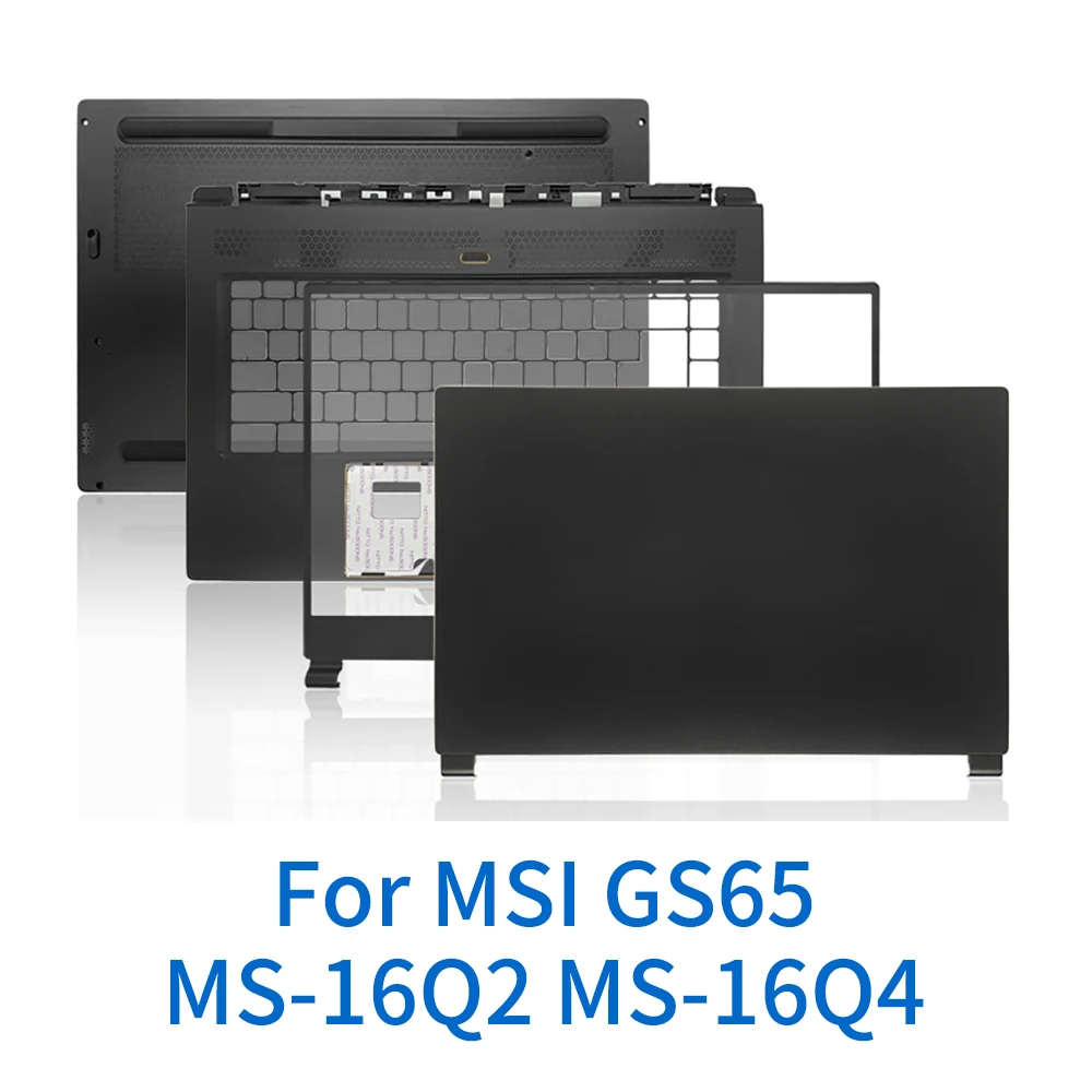 

Computer Case Laptop Shell For MSI GS65 MS-16Q2 MS-16Q4 Notebook Shell Laptop Case Computer Shell Replacement