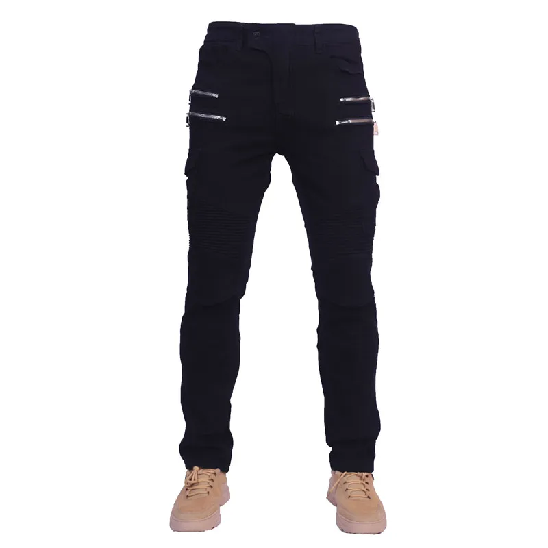 

Classic Double Zipper MOTORPOOL UBS06 For all Seasons Jeans Leisure Motorcycle Men's Off-road Outdoor Jeans Cycling Pants
