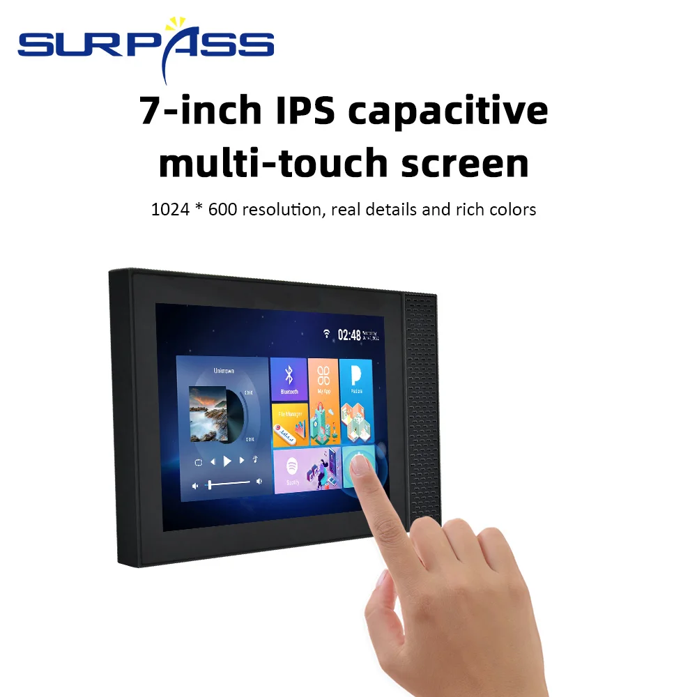 Smart Audio System Bluetooth Wireless WiFi Built TUYA Application Android 8.1 In Ceiling Speakers Full-Range Indoor Loudspeaker