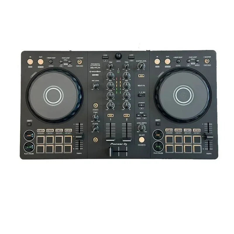 Professional DJ Controller Model DDJ-FLX4 for Live Performance Music Production and Software Integration