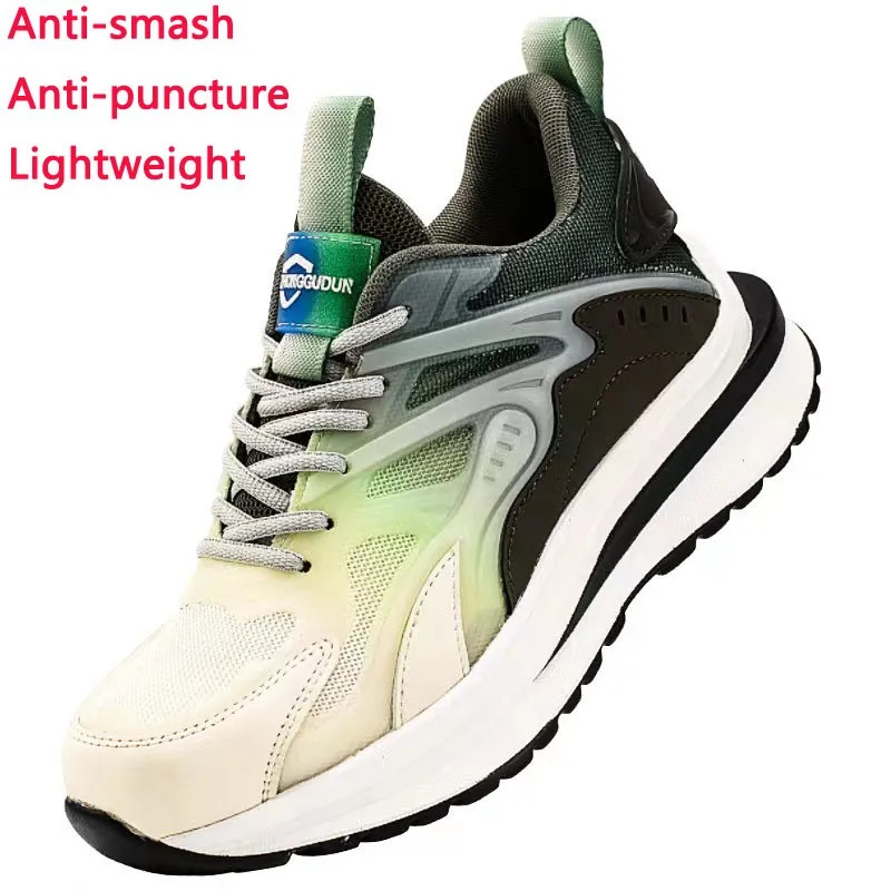 2025-new-four-seasons-safety-shoes-light-breathable-fly-woven-zapatos-de-seguridad-impact-resistant-and-puncture-resistant