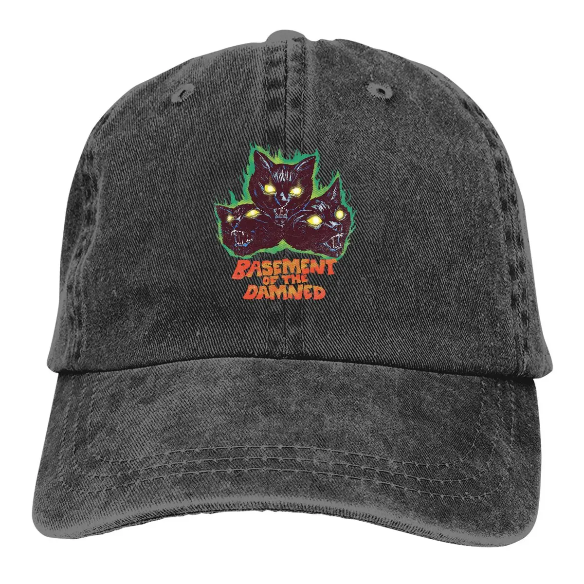 Basement of The Damned Classic Baseball Cap Men Hats Women Visor Protection Snapback Cat Lover Caps