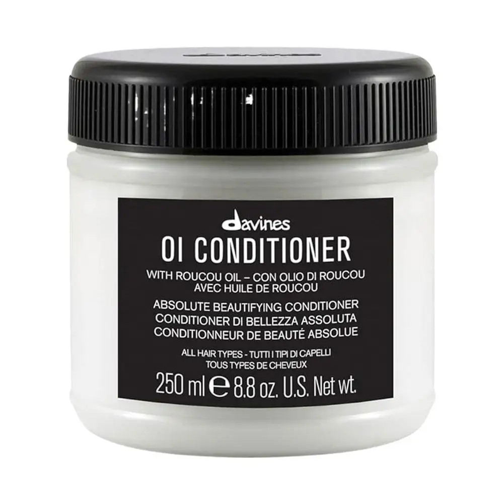 Après-shampooing Davines OI 250 ml, soin nourrissant en profondeur pour les cheveux, à l'huile de Ro