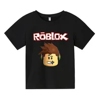 2025 Robloxing kid T-shirt Boys Game Sports Cotton T-shirt Child Cartoon Short sleeve top Casual Street Harajuku Clothes