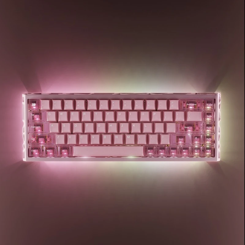 Sakura gift box FORT68 equipped with GT68 Ultra magnetic axis PCB magnetic axis keyboard