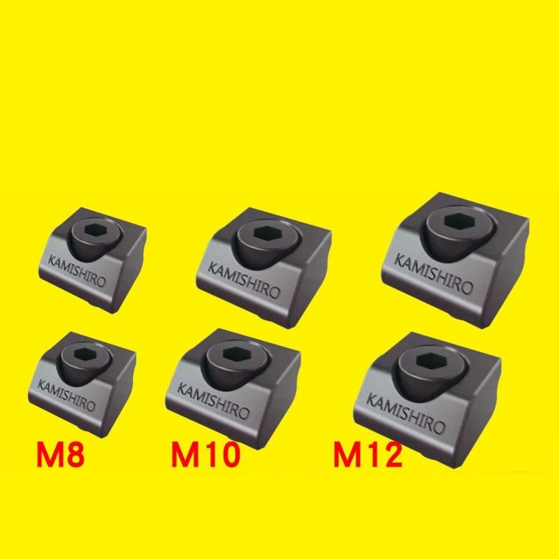 OK fixture tooling toad clamp one-way heavy-duty integrated side-fixing side-pressing plate machining center M12 vise