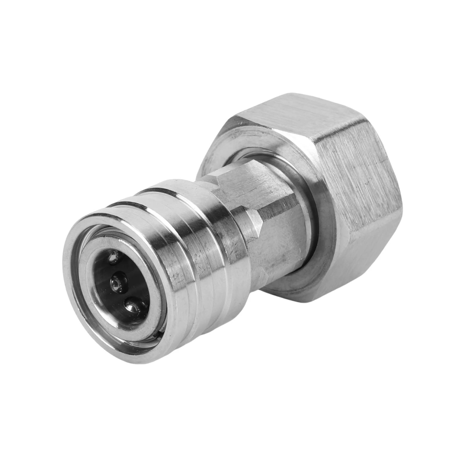 Convert Water Hose To Power Washer Connector Stainless Steel Leak-Proof Adapter for Car Wash & Outdoor Cleaning