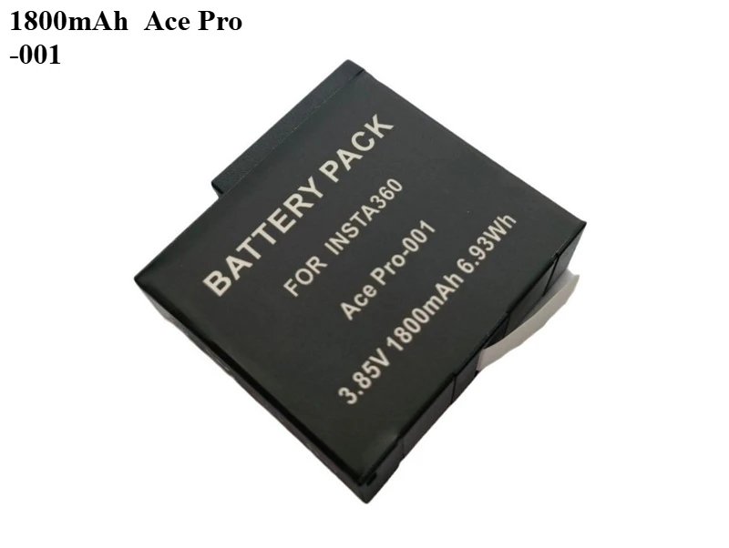 

1800mAh Long Battery Life Suitable for Insta360 Ace Battery Ace Pro Sports Camera Battery