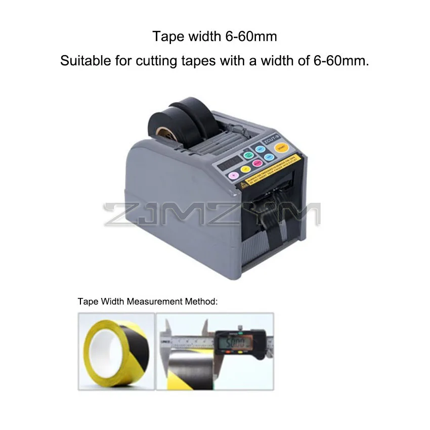 ZCUT-9 Automatic Tape Dispensers Non Adhesive/Adhesive Tape Cutter Packing Machine Tape slitting machine Office Packing Tools