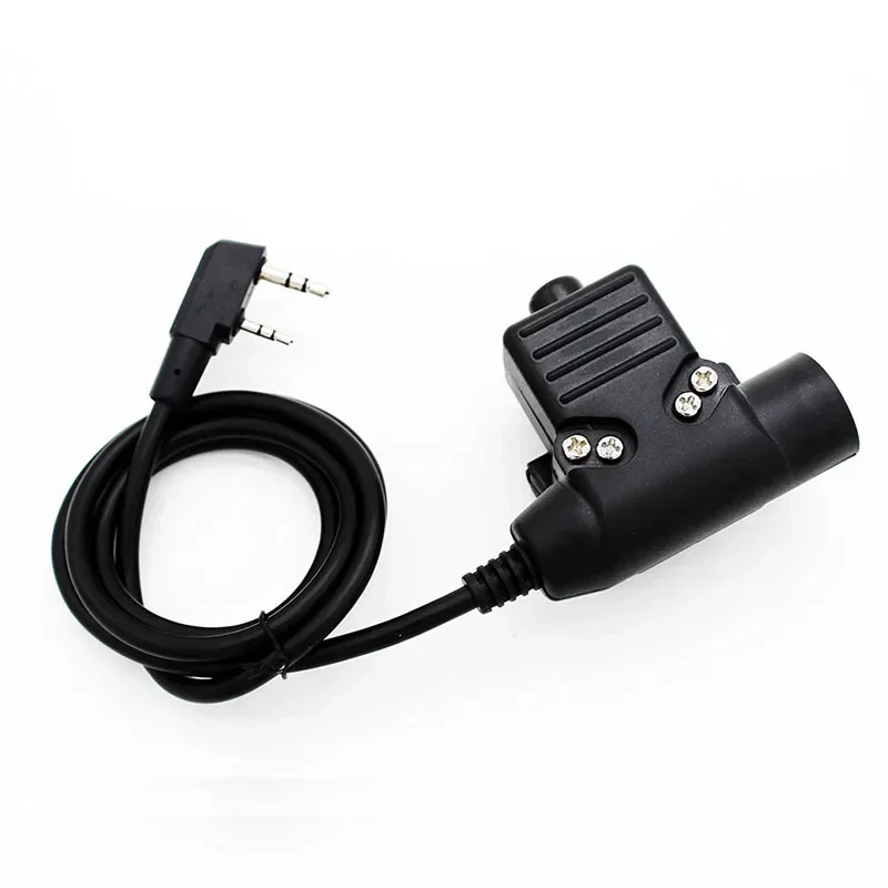 Baofeng 戦術ボーマンエリートラジオヘッドセットイヤホン U94 スタイル PTT 付き Quansheng HYT PUXING ケンウッドポータブルトランシーバー