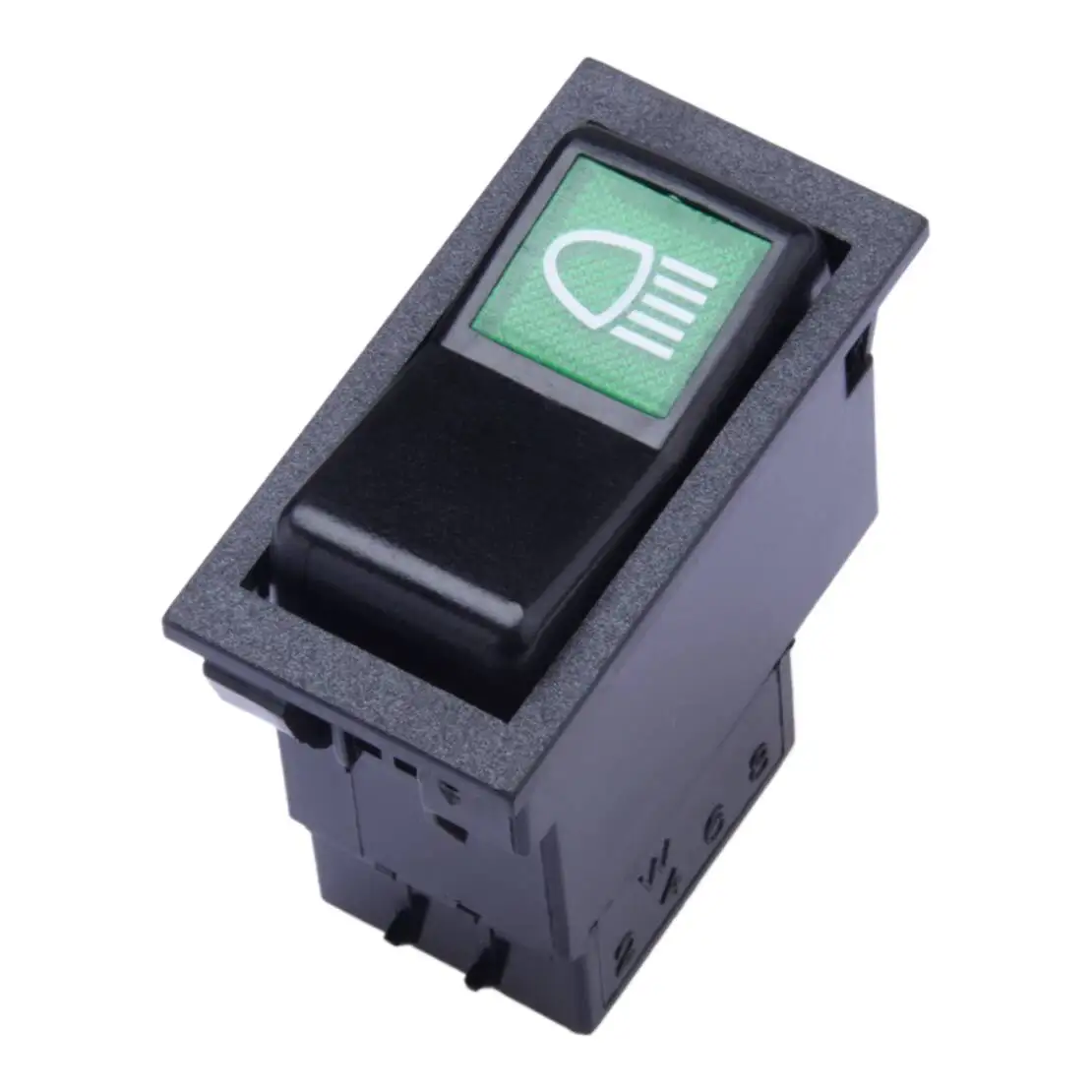 Universal Car Truck Headlight Rocker Switch Momentary Toggle Control Button