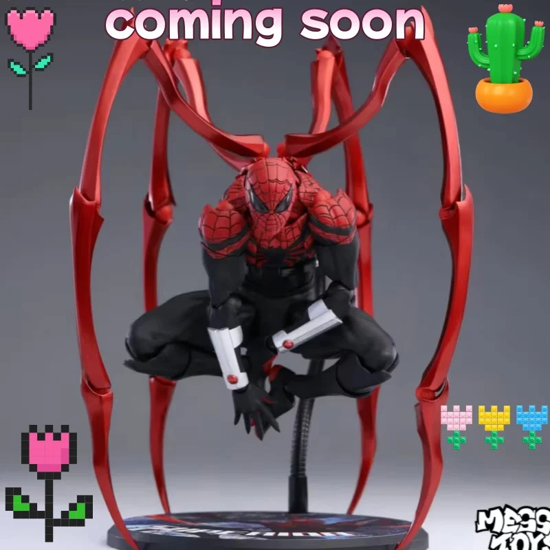 

New Hot Mess Toys Superior Spider Man Doctor Octopus Messtoys Peter Parker Spiderman Neighbor Action Figure Toy Customized Gifts