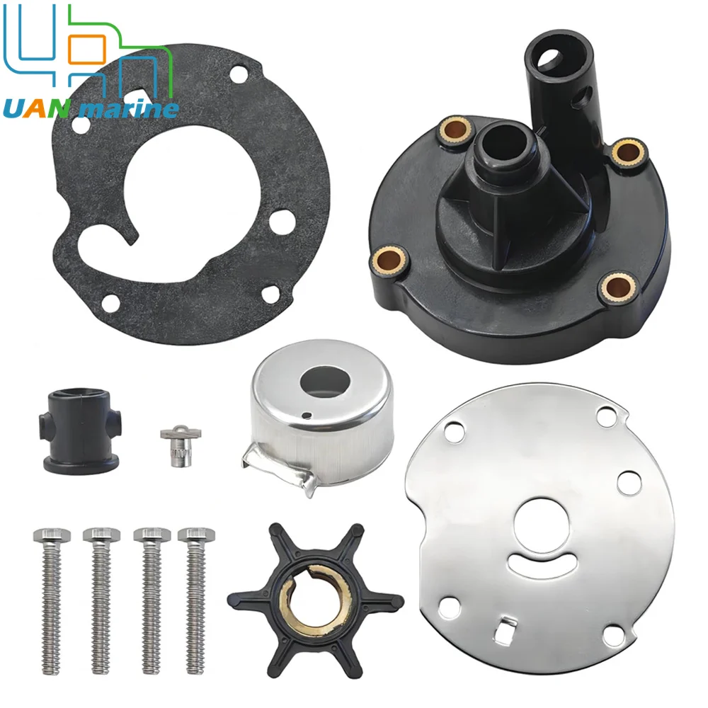 763758 391391 Water Pump Impeller Repair Kit For Johnson Evinrude OMC  5.5 6 7 7.5HP Outboard 778166 382797