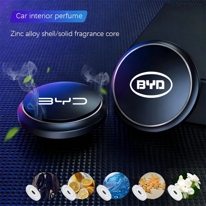 Car Perfume Decoration High-Grade Solid Aromatherapy For BYD Tang F3 E6 Atto3 Yuan Plus Song Max F0 G3 I3 Ea1 Dmi Valve Core