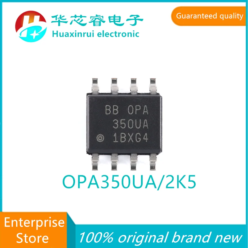 OPA350UA/2K5 SOP-8 100% original brand new screen printed 350UA single channel operational amplifier chip OPA350UA