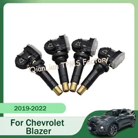 4 piezas 433 Mhz 13540602   Sistemas de supervisión de presión de neumáticos para Chevrolet Blazer 2019-2022 Sensor TPMS