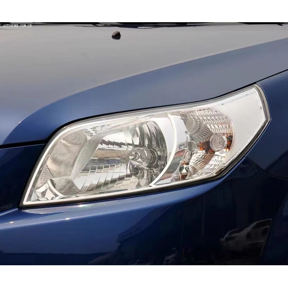 Car Front Headlight Lens Cover For Chevrolet Aveo 2009 2010 2011 Plexiglass Headlamp Lampshade Clear Lamp Shell Car Accessories