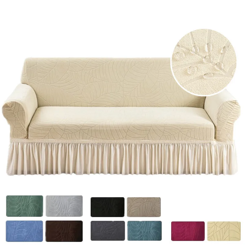 

All-Inclusive Stretch Cushion Sofa Cover Minimalist Luxury Couch Slipcover Anti-Scratch Cat Proof Dust-Proof Furniture Protector