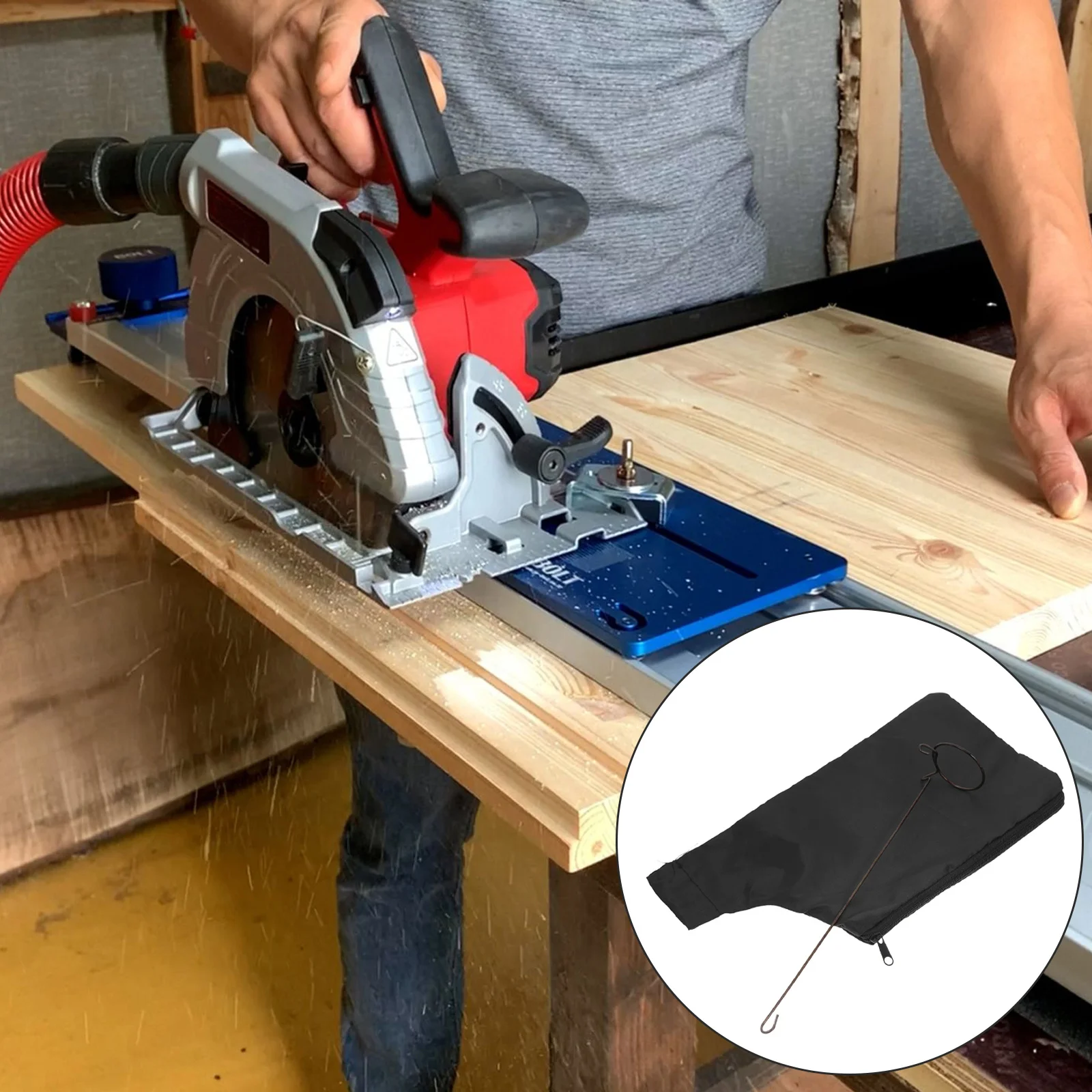 

1Set Nylon Iron Sawing Bag Dust Collection Bag for Saw Cleaner Bags Compatible with Industrial Cutters Miter Edge