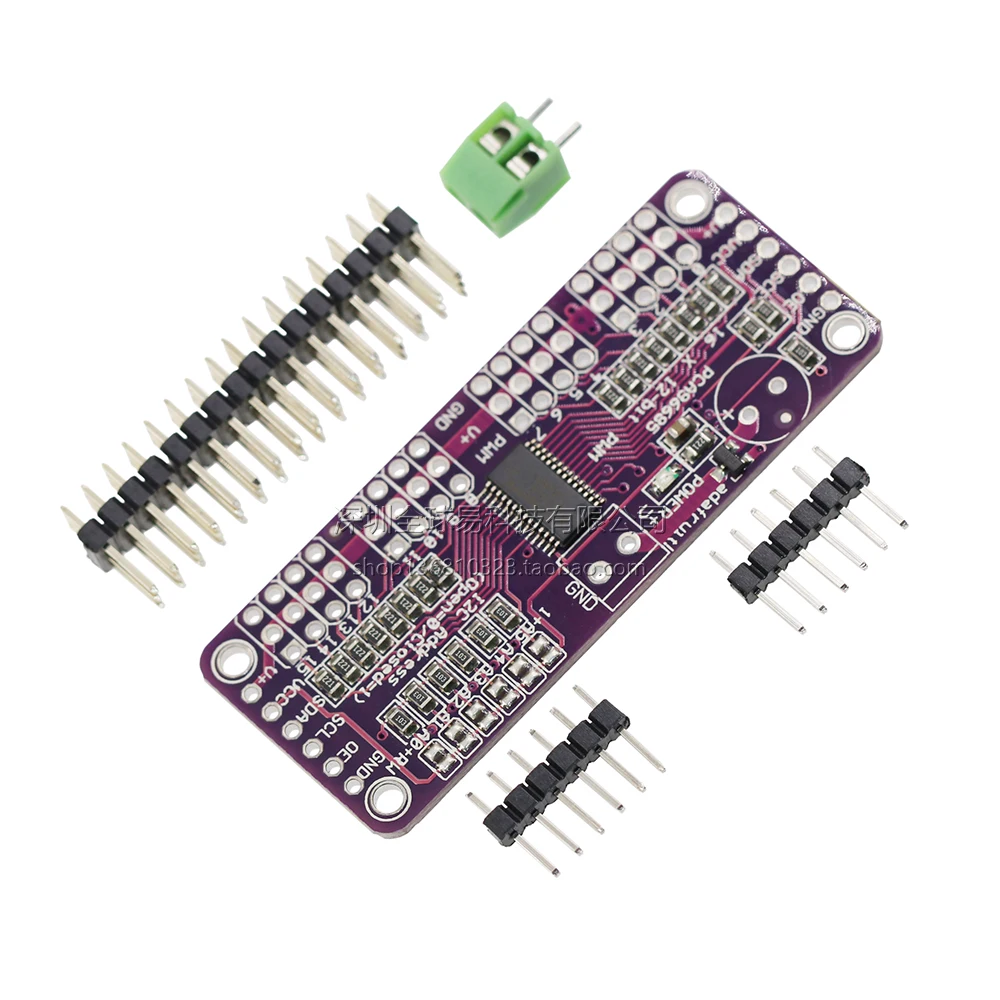 5PCS PCA9685 16-channel 12-bit Fm + I2C bus PWM controller Servo control module