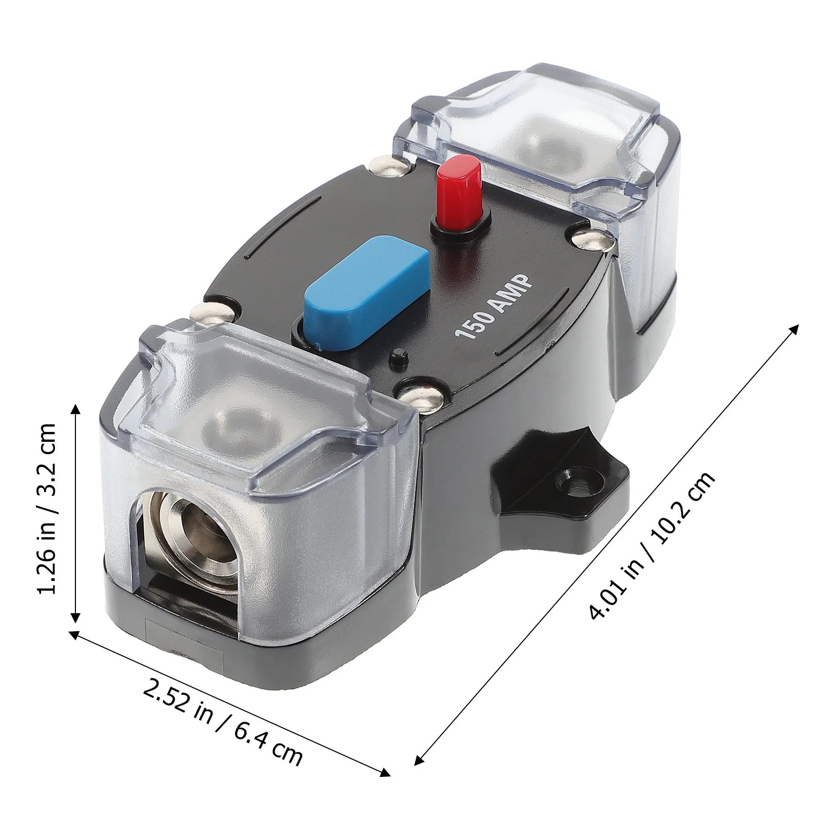 

150 Amp Manual Reset Circuit Breaker For Car Boat Rv Atv Marine Systems Automotive Audio Video Protection Switch 12V 24V