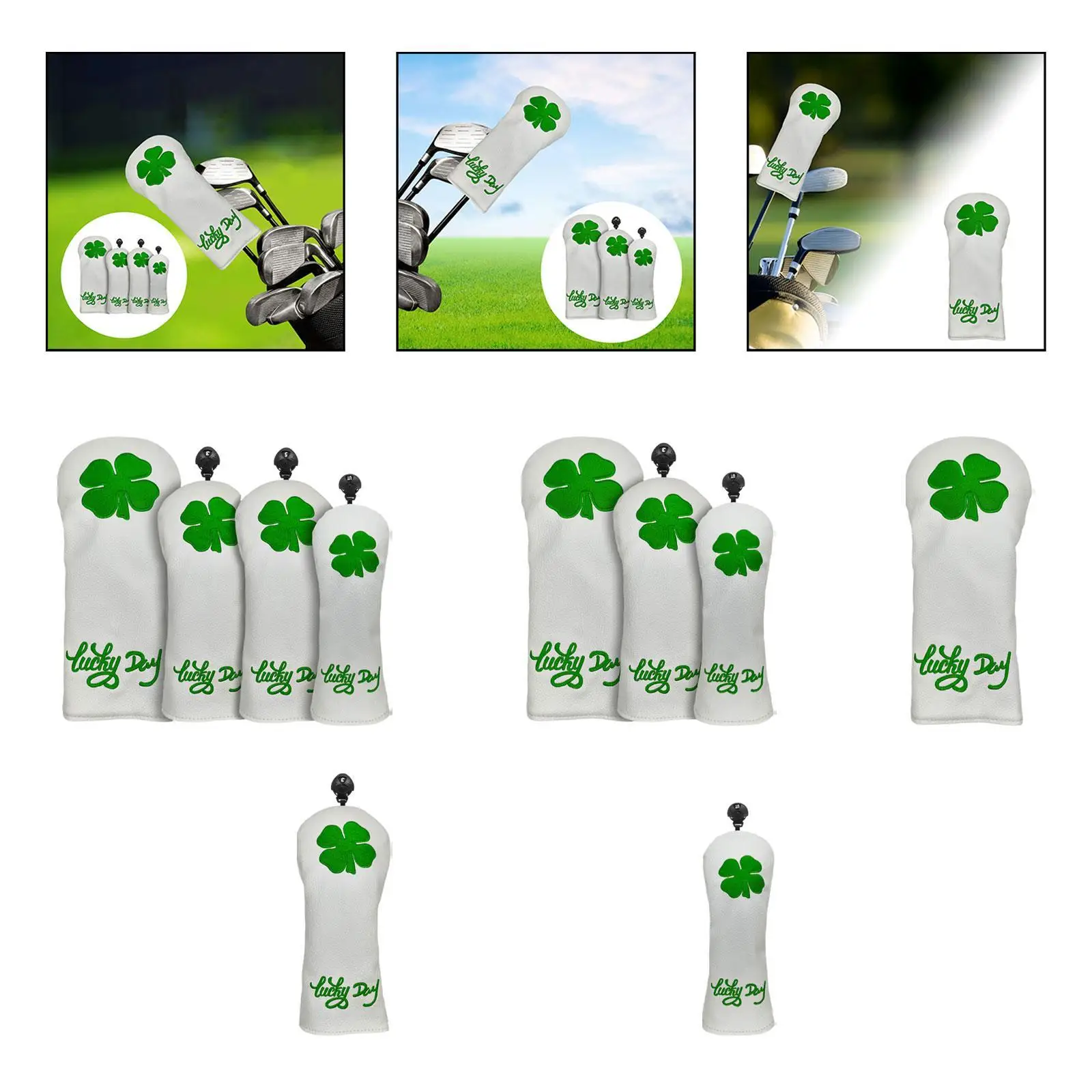 

Golf Club Headcover Anti Scratch Golf Supplies Wear Resistant Protector