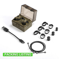 ARM NEXT E30 In Ear Headphones Bluetooth Active Noise Canceling NRR27dB Suitable for Shooting, Hunting, and Military Activitie