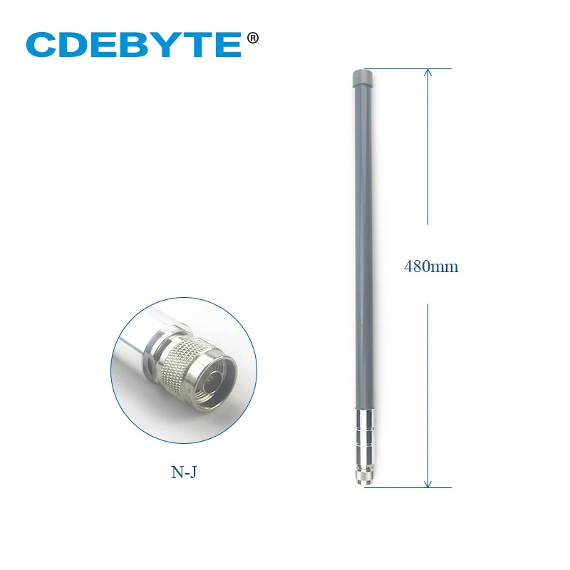 433MHz Wifi Antenna Omni Fiberglass N-J Connector 5dBi Waterproof Antenne for Huawei ZTE 4G LTE Router Modem Aerial