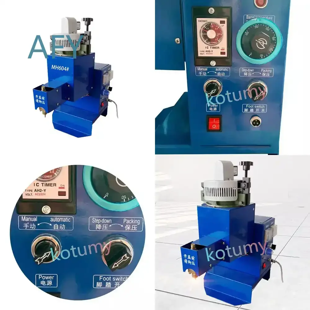 Hot Melt Adhesive Spraying Machine for Cardboard Box Packaging for Gift Box Audio Frame Glasses Box Semi Automatic Foot Point